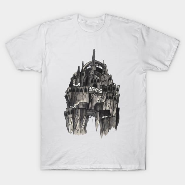 Haunted Castle T-Shirt by CréaTiff